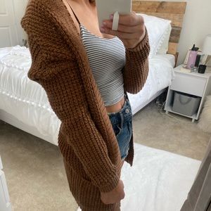 Express knit cardigan